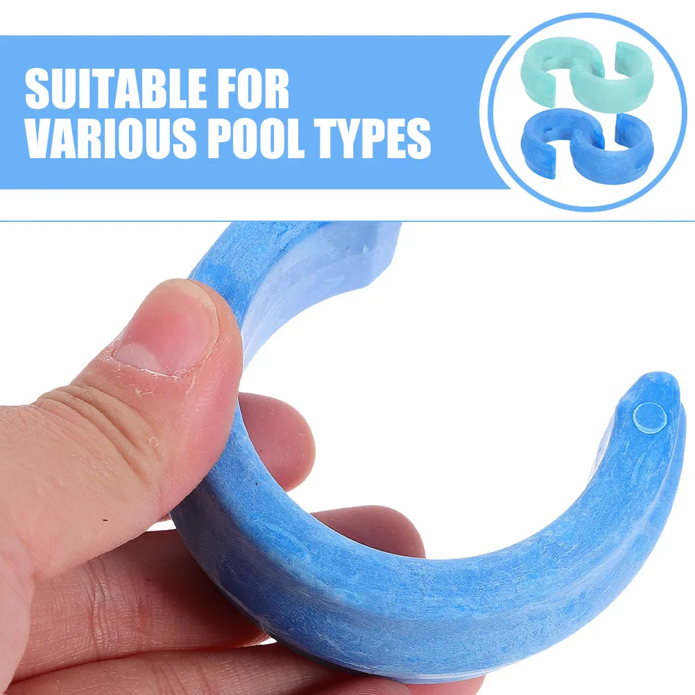 

4Pcs Pool Cleaner Hose Weight Block Heavy Duty PP Material for Swimming Pool Cleaner Accessory Universal Fit Efficient Bottom