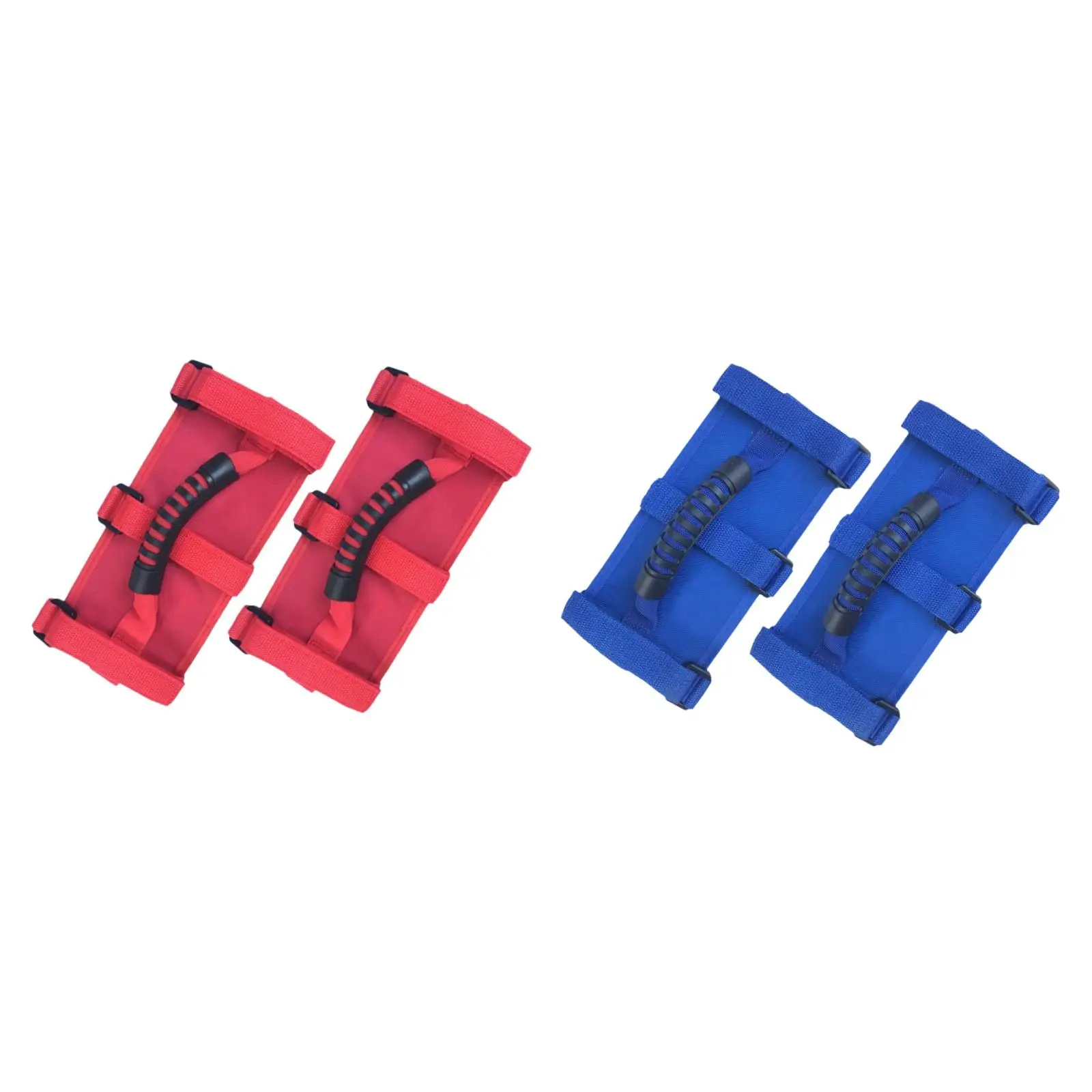 Universal Roll Bar Handles Wear Resistant Easy Installation Car Accessories for Jeep Wrangler TJ YJ Unlimited - view 4