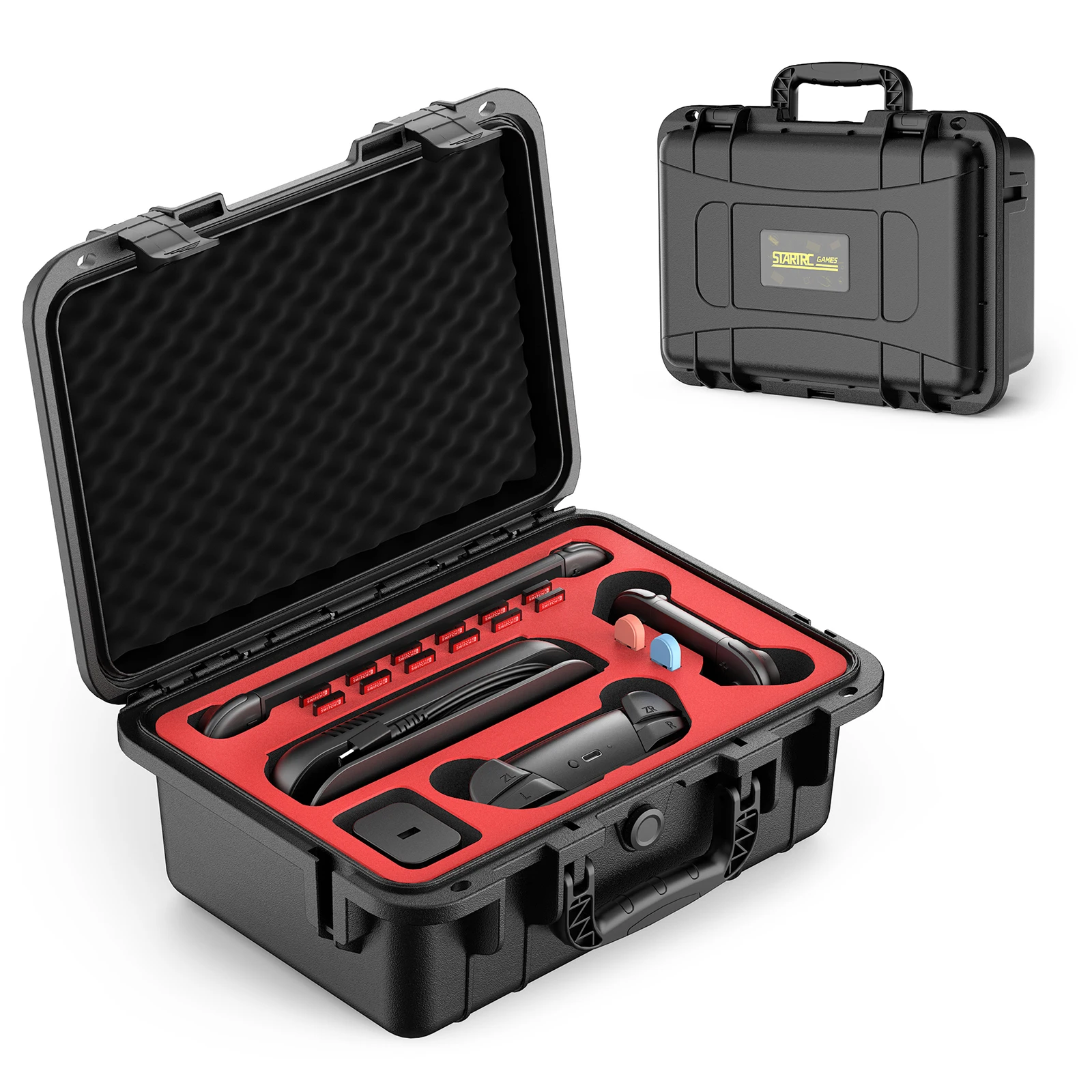 Hard Carrying Case for Nintendo Switch 2, Professional Deluxe IP67 Waterproof, Soft Lining Hard Travel Case for Nintendo Switch