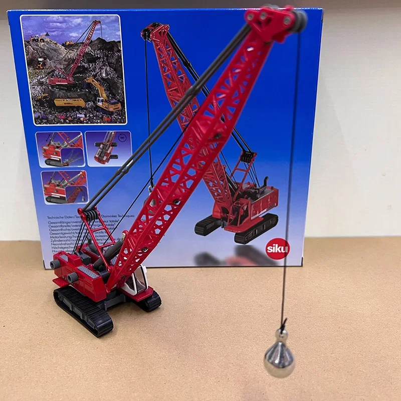 SIKU Diecast 1:87 scala LIEBHERR gru cingolata lega ingegneria modello di auto collezione Souvenir Display 1834