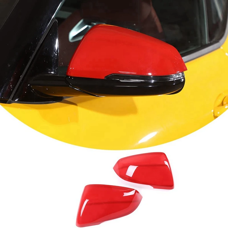 Car Side Rearview Mirror Cover Cap Trim For Toyota Supra GR Supra A90 2019-2022 For BMW- F45 F46 X1 Z4 G29 Accessories