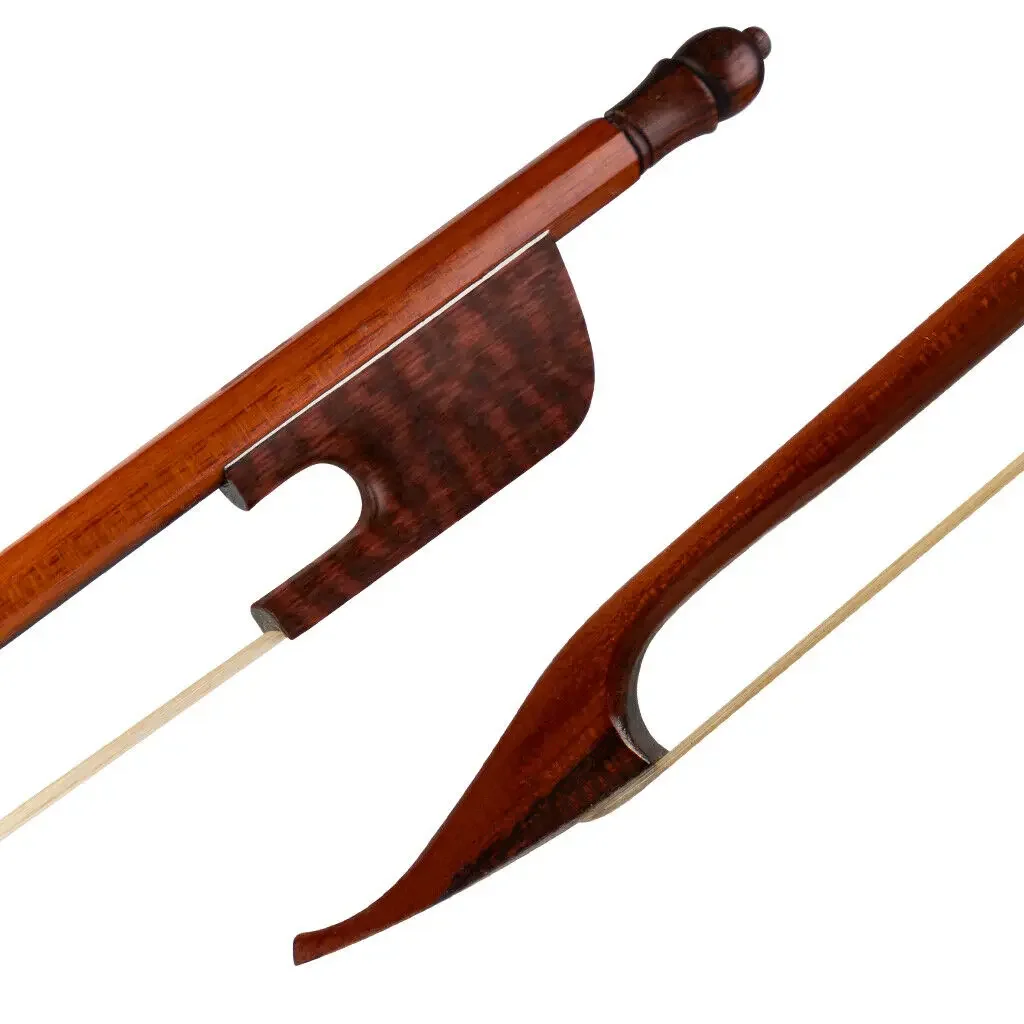 High Quality Baroque Bows Pernambuco Violin  4/4 Fiddle  W/ Snakewood Frog  Well Balance