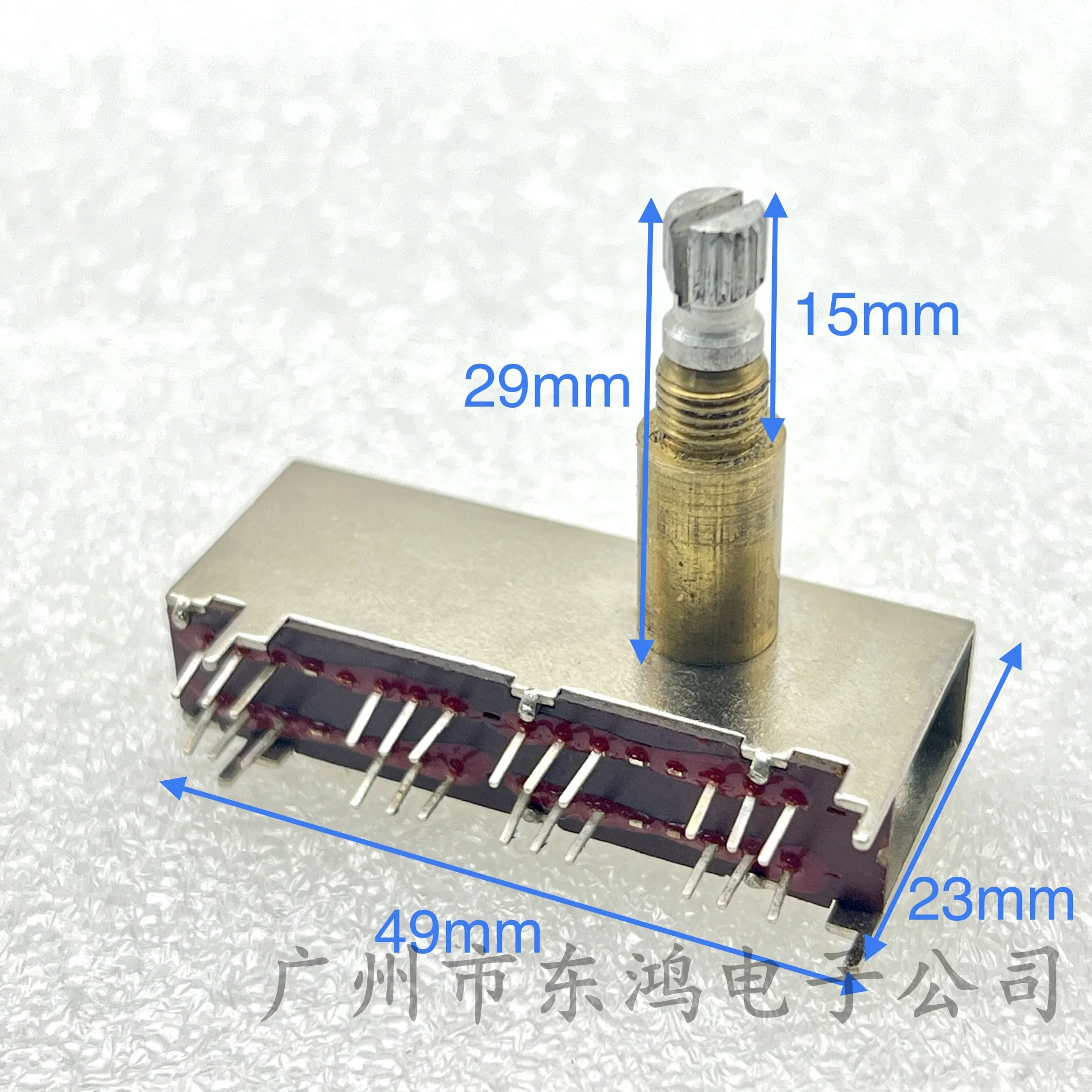 1 PCS 4 knife 5 speed band switch 4*4 rotary selection gear switch Power amplifier audio switch