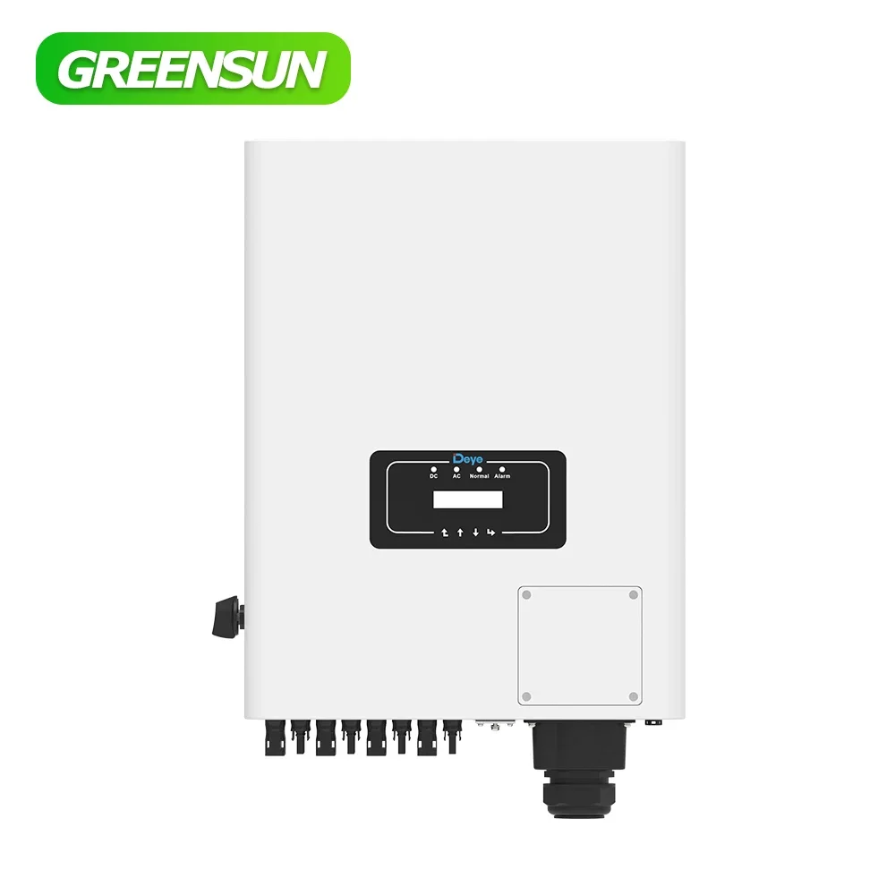 Deye Home Solar Inverter 30kw 40kw 50kw Grid Tie Inverter 3 Phase 220V To 380V With Limiter