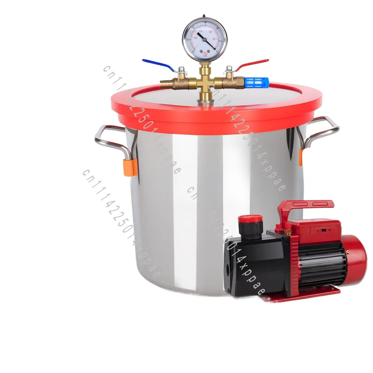 For Stabilizing Wood DIY Epoxies 3GAL/5GAL Chamber&3.5CFM Pump Tempered Glass Lid Vacuum Degassing Chamber Kit