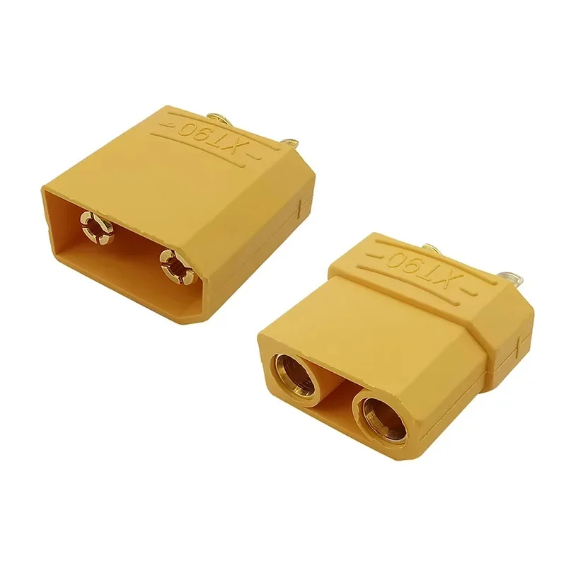 2Pairs XT90 Gold Plated Banana Male Female Bullet Connector Plug XT-90 for RC Lipo Battery Motor Accessories