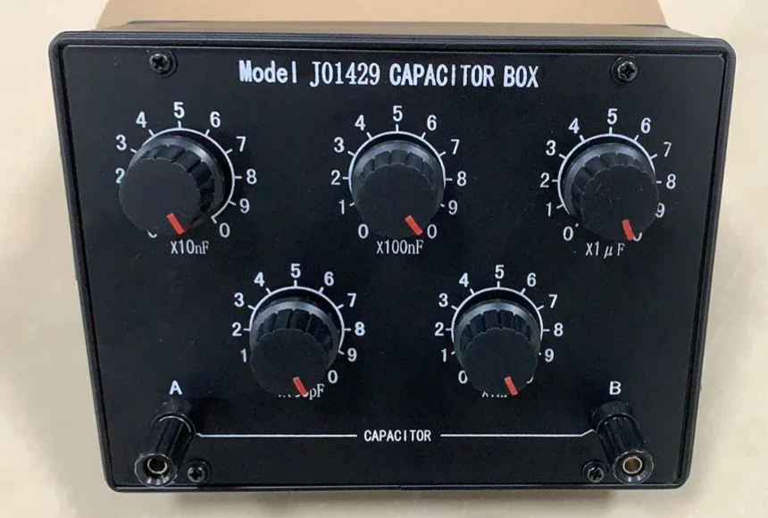 Decade Capacitance box / Inductance Box for School Teaching J01429