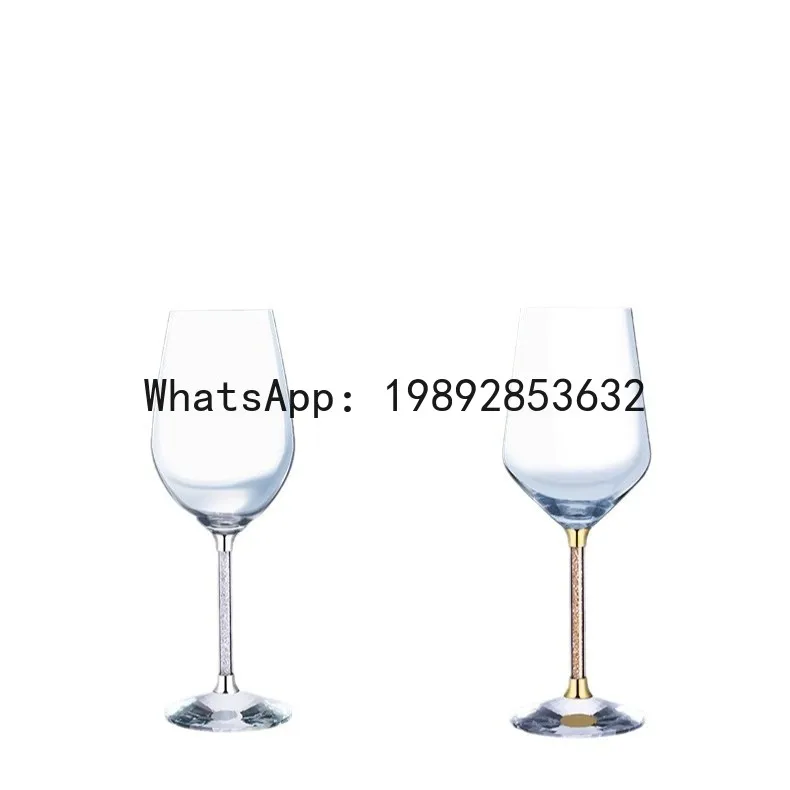 

PYJ creative enamel color red wine glass decanter home set crystal cup goblet wine glass wedding gift