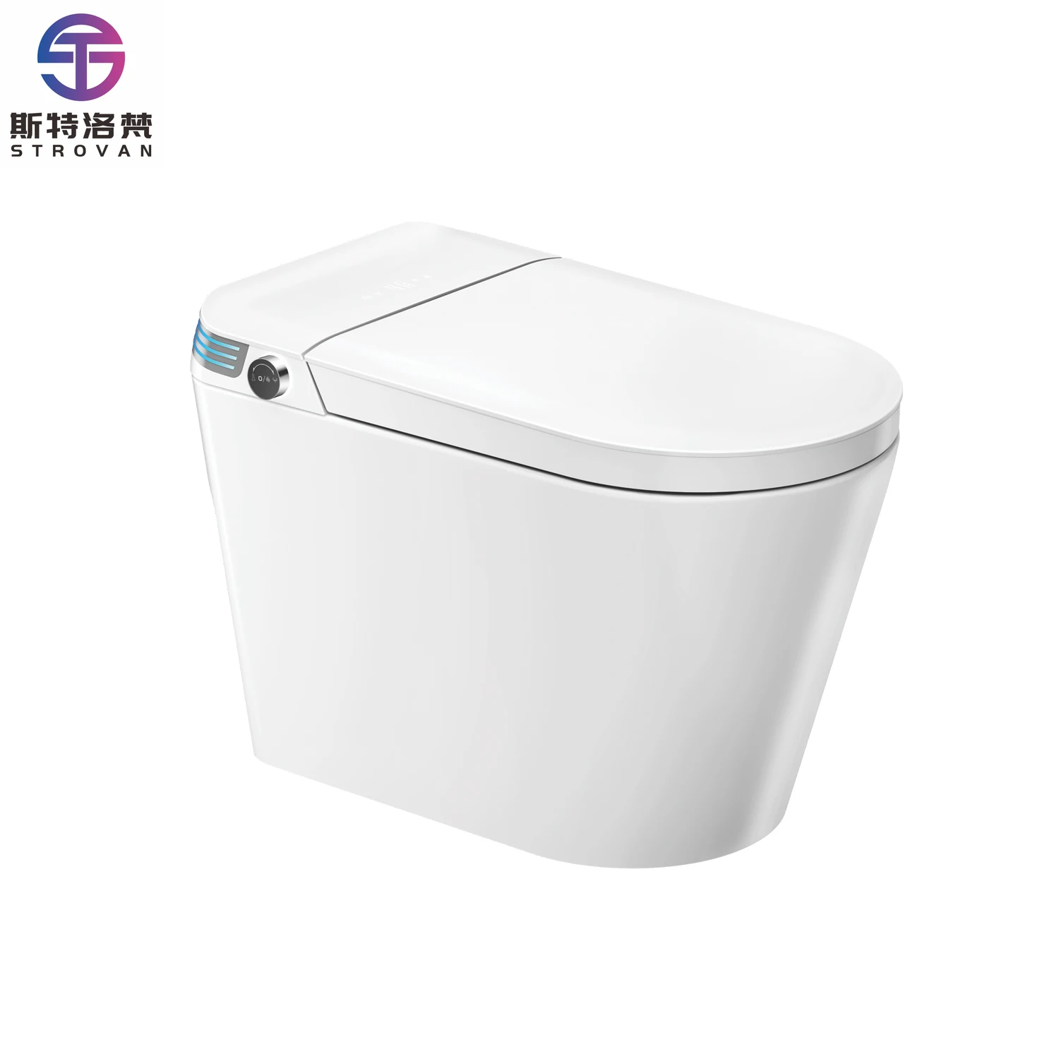 

HKZX Luxury Hot Sale Modern One Piece Ceramic Smart Bidet Toilet Intelligent