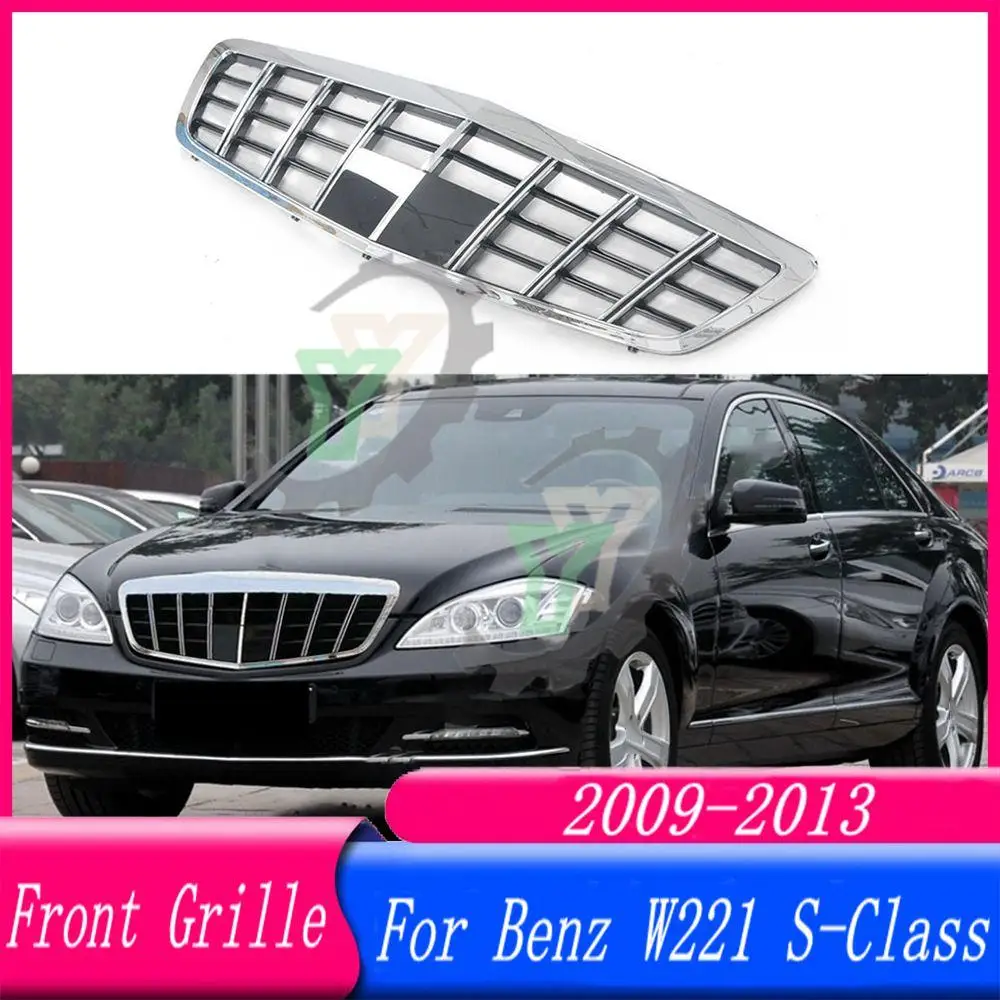 

Front Grille Facelift Bumper Racing Grill For Mercedes Benz W221 S-Class S320 S350 S450 S500 S63 S65 2009 2010 2011 2012 2013