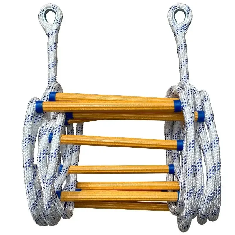 

Rope ladder, soft l outdoor climbing , household safety hanging fixed down well operation