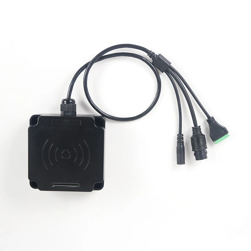 Modbus UHF RFID Reader Assembly Line Workshop Counter 860-960Mhz เครื่องอ่านบัตรอุตสาหกรรมรองรับ Modbus