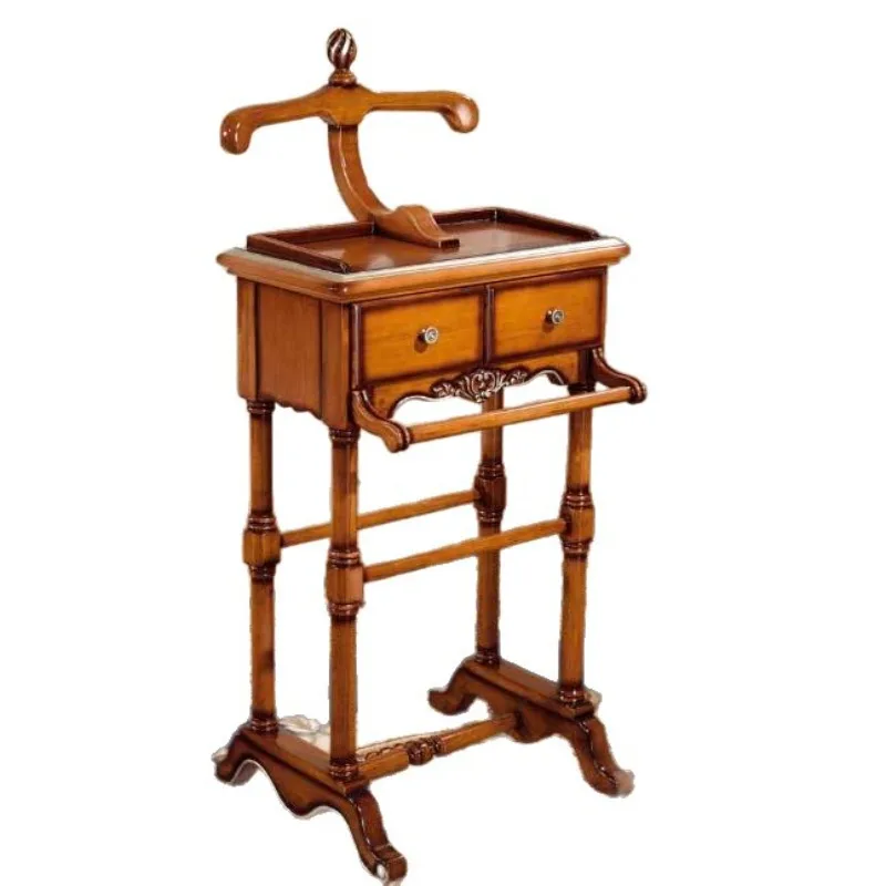 

American retro, hanger creative home southwest birch leather hanger