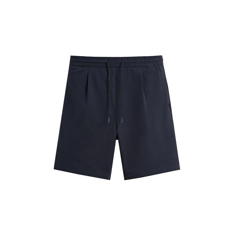 

2025 Men's Summer Men's wear loose and cool puffle-pleated pants Casual shorts