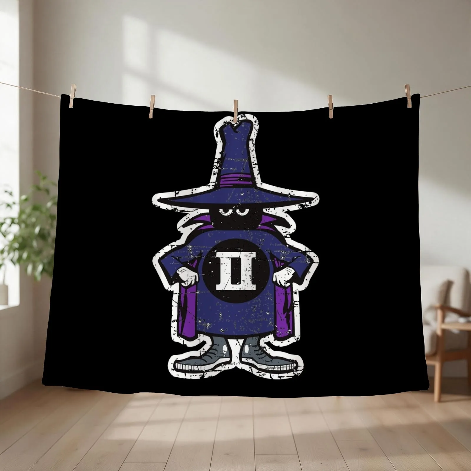 Spooky F-4 Phantom II - Navy Blue - Grunge Style Throw Blanket Luxury Designer Multi-Purpose Beach Soft Plaid Blankets