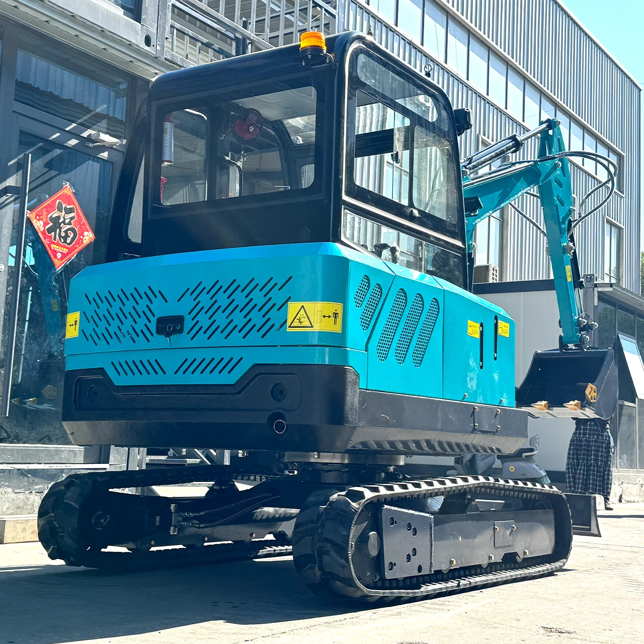 Bezpośrednio od producenta małe koparki maszyny do obróbki ziemi koparki mikro Kubota 3-tonowe maszyny do kopania mini koparki z kabina