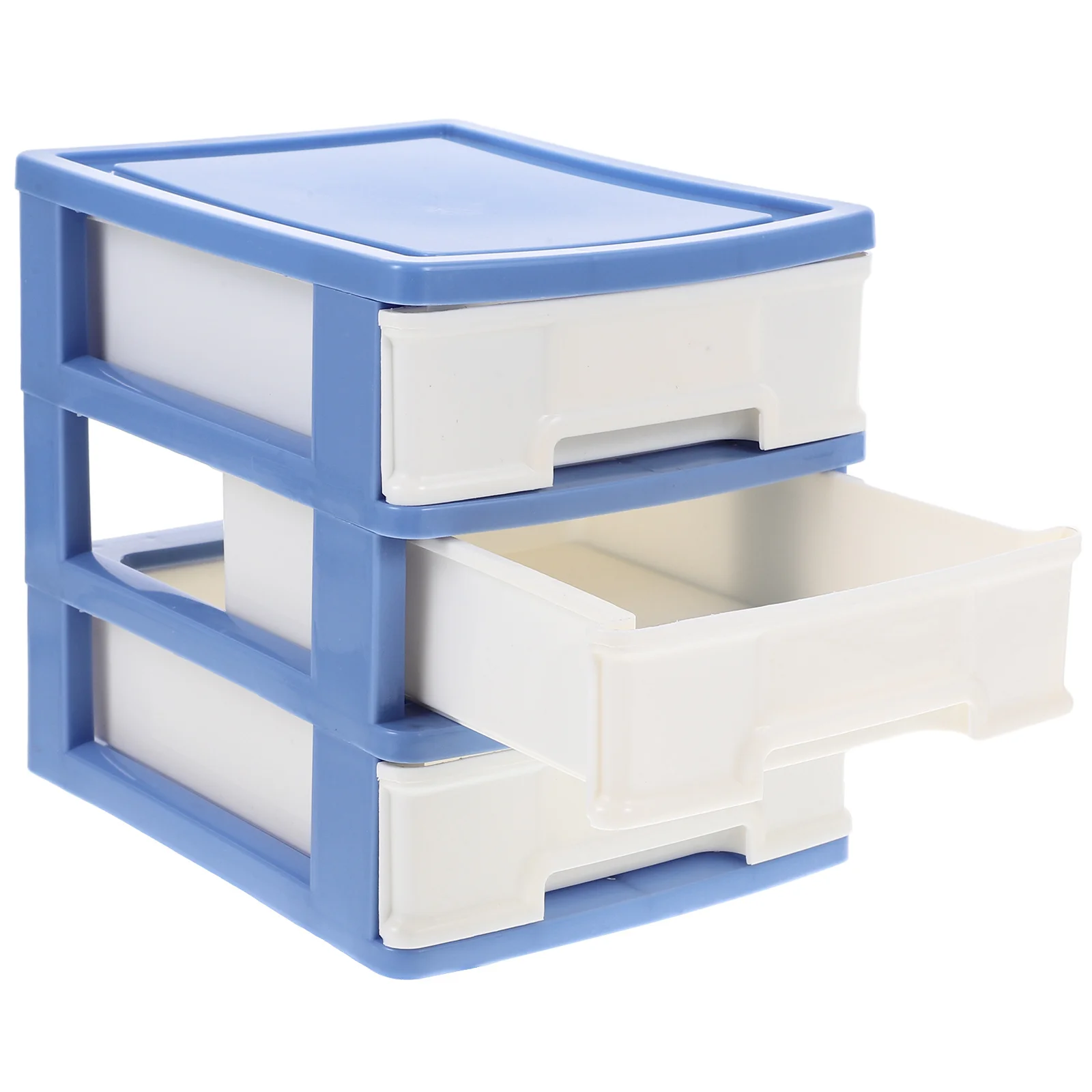 

Desktop Document Organizer File Box Multi-Layer Simple Assembly Layered Storage Holder for Office Desk Files Stationery