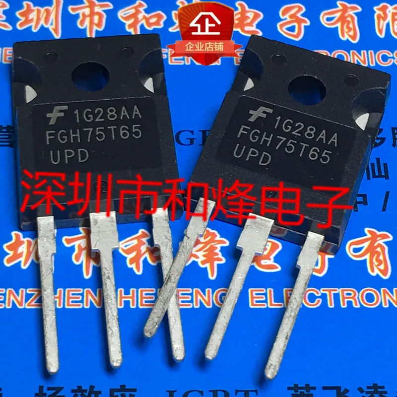 5PCS-10PCS FGH75T65UPD  TO-247 650V75A    In Stock Fast Shipping Best Quality Really Stock Best Quality