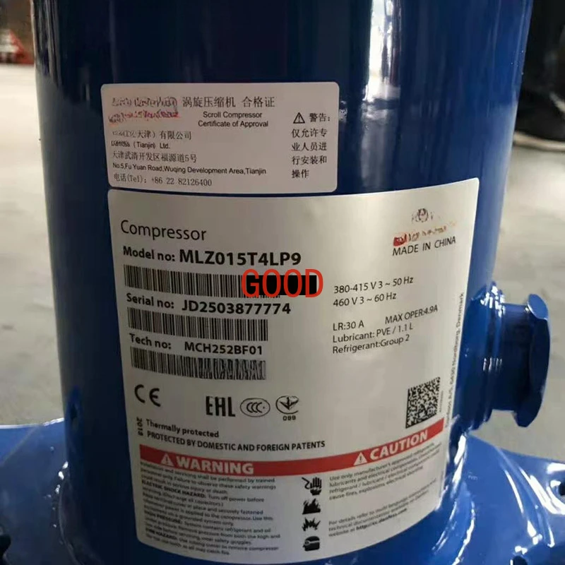 MLM021T4LP9 MLZ021T4LP9 MLZ015 MLM030 Compressore nuovo di zecca originale 380