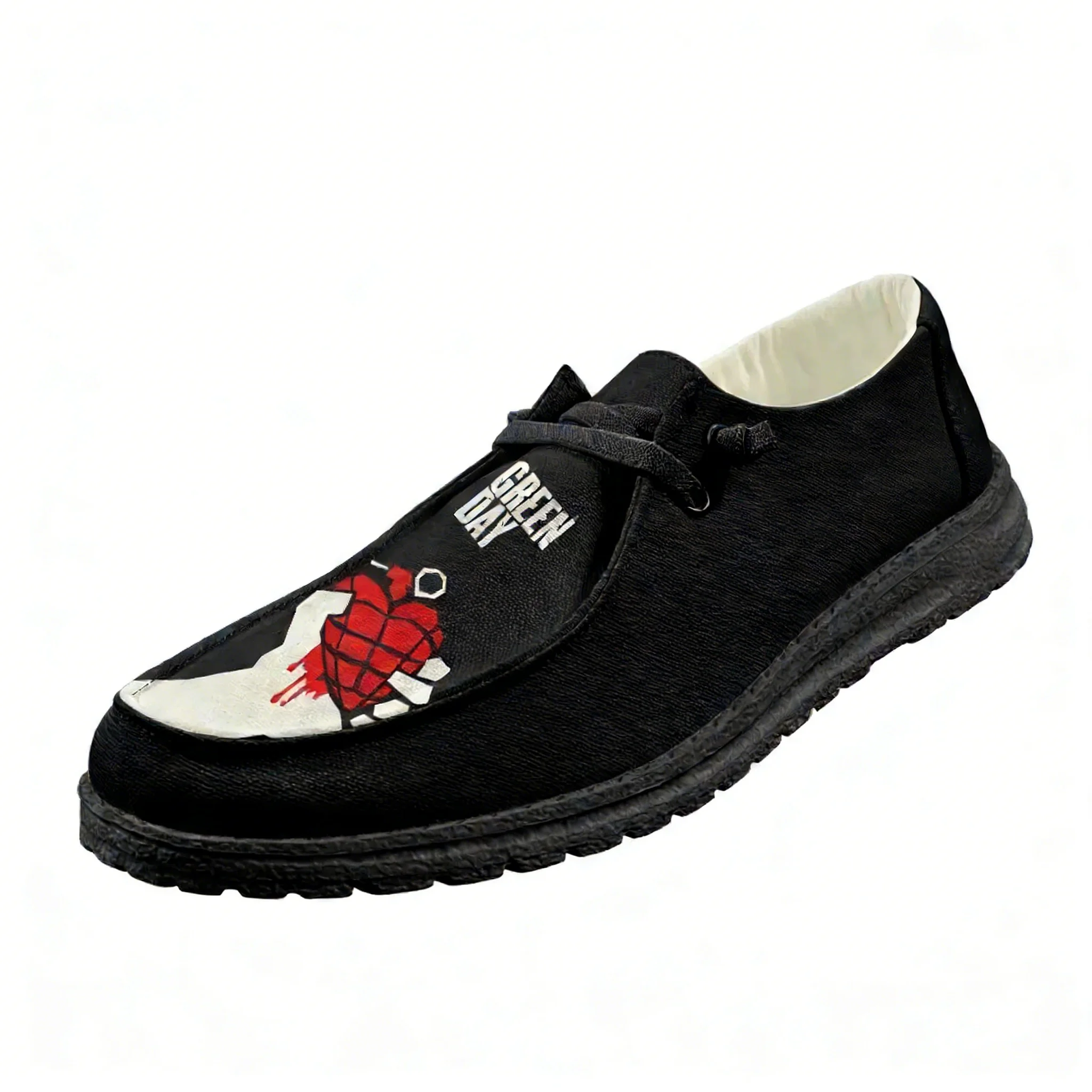 

Green Day Casual Shoes Mens Womens Flat Footwear Indoor Outdoor Lightweight Shoes Personalized Popular Patterns Customized Shoes