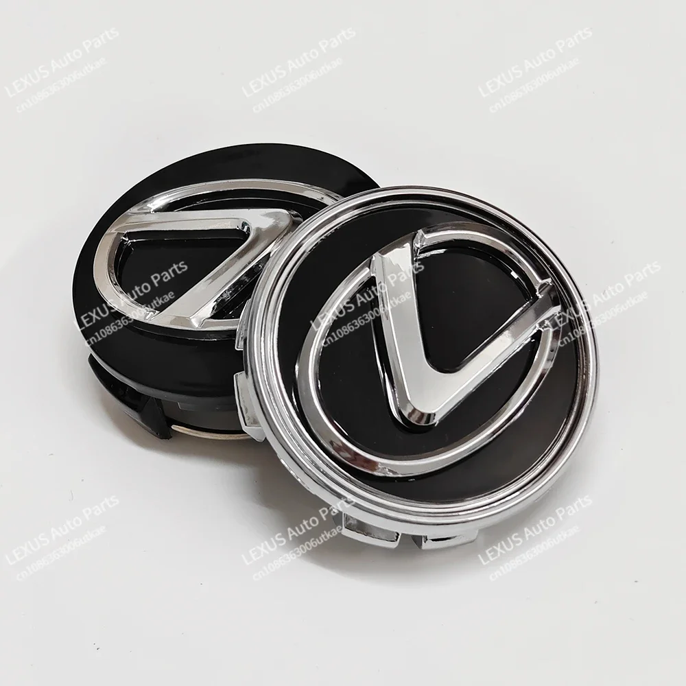 4pcs 62mm Wheel Hub Center Caps For Lexus Badge Cover Hubcaps for NX200T ES200 ES350 IS300 RX240 GS450h LS500h Car Accessories