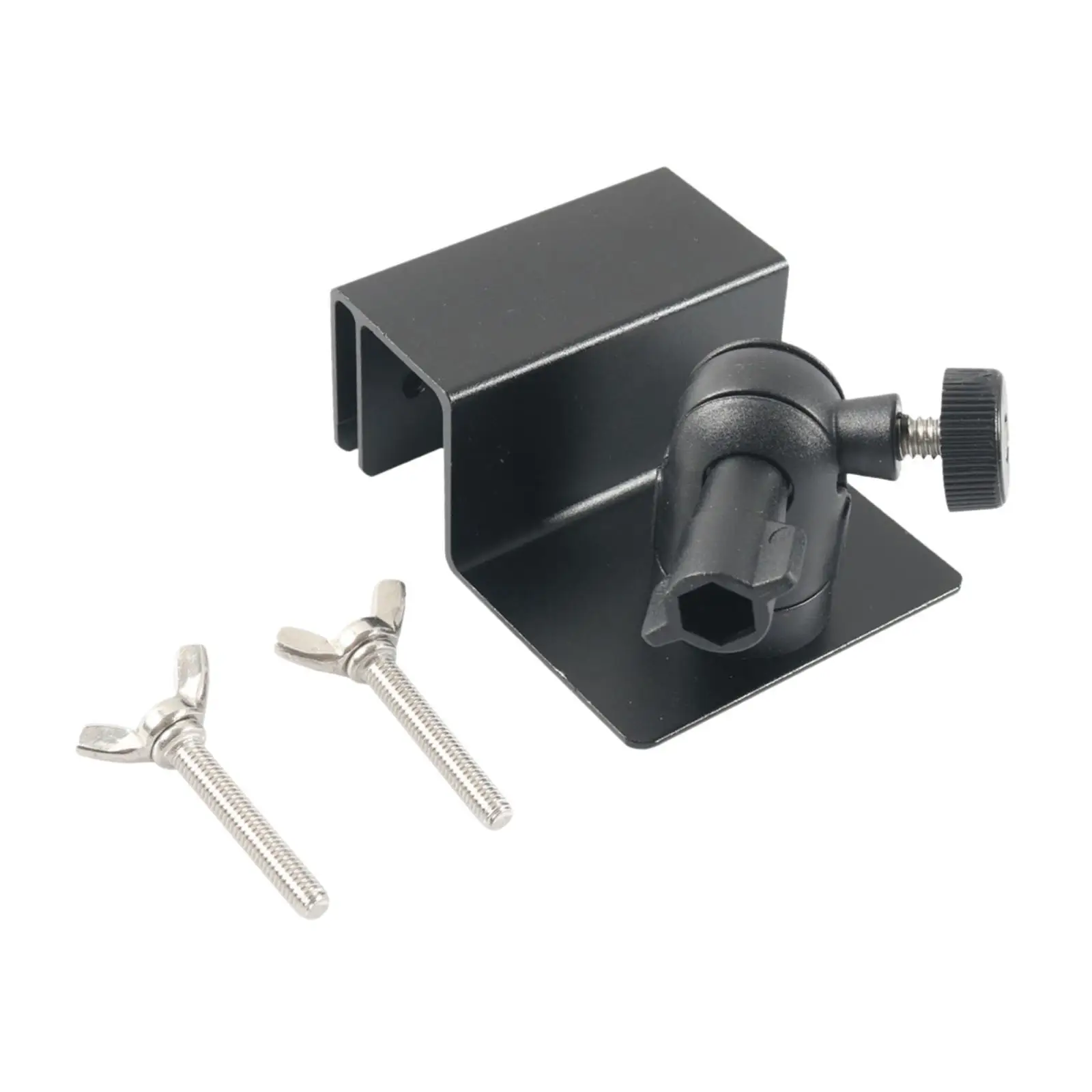 Adjustable Solar Panel Bracket 360 Rotation Aluminum Gutter Mount Mounting Accessories for Camper Van RV Roof Balcony