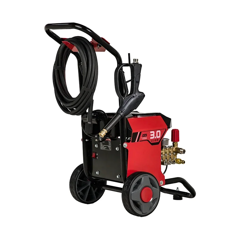 3kva 230v 8m Hose 3/8 Quick Connect Car Washer Machine High Pressure Commercial Pressure Washer