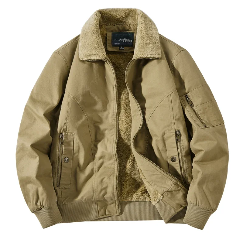 

Мужская новая куртка в стиле милитари, парки, зимняя мужская куртка с ворсом, уличное пальто, ветрозащитное пальто на флисовой подкладке, мужская высококачественная куртка с капюшоном