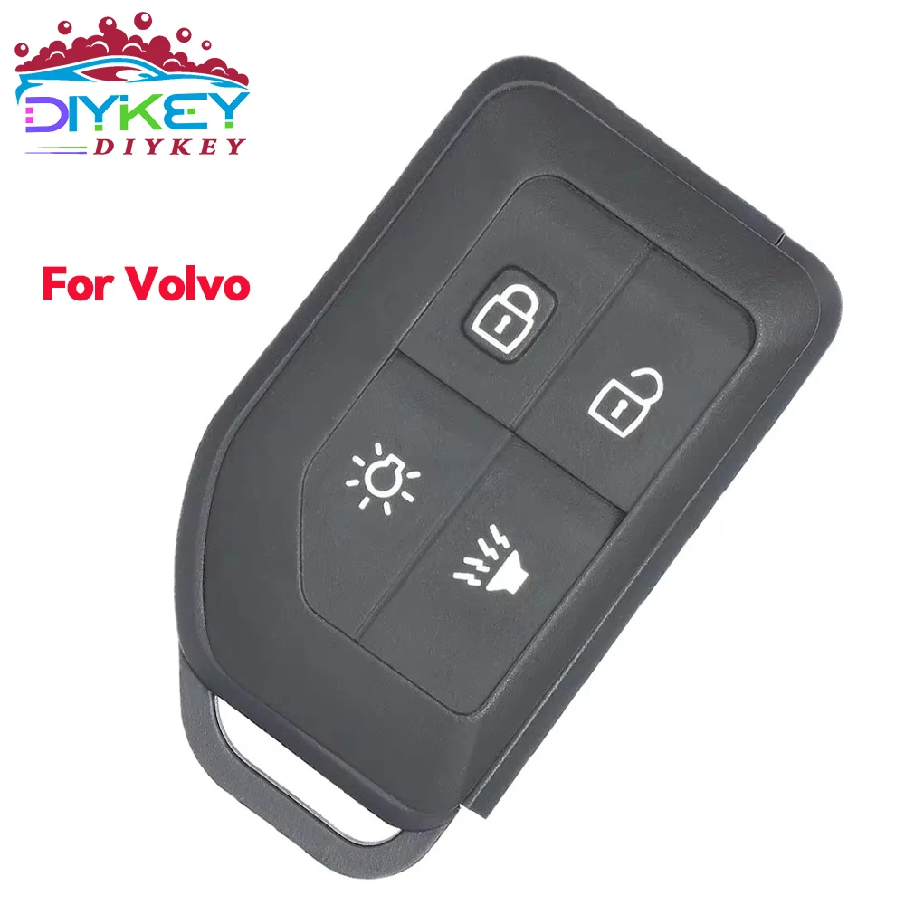 DIYKEY 4 Buttons For Volvo FM FH16 Truck Replacement Remote Fob Car Key Case Shell Housing