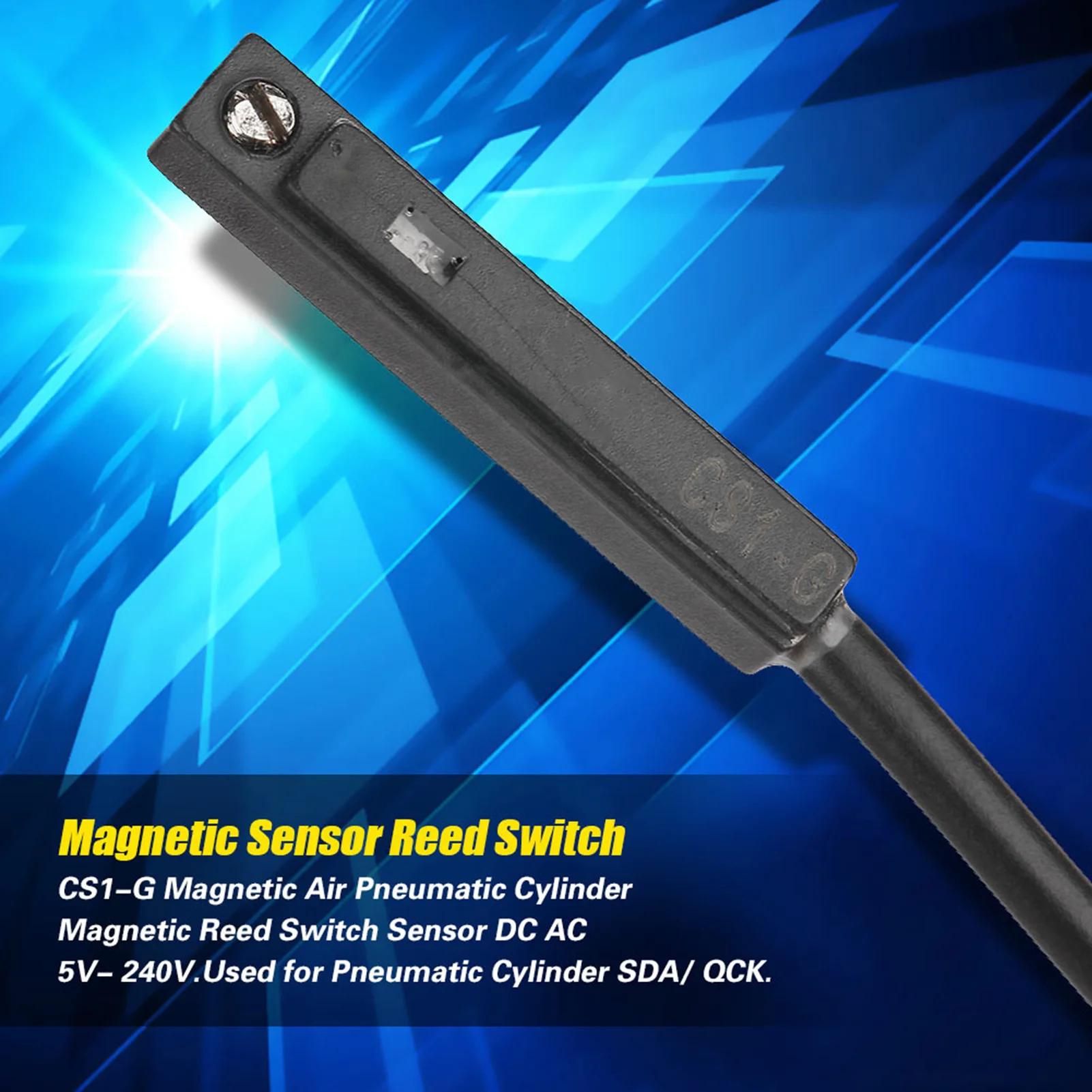 CS1‑G Magnetic Air Pneumatic Cylinder Magnetic   Sensor  AC 24V‑ CS1‑G Cylinder Magnetic Sensor