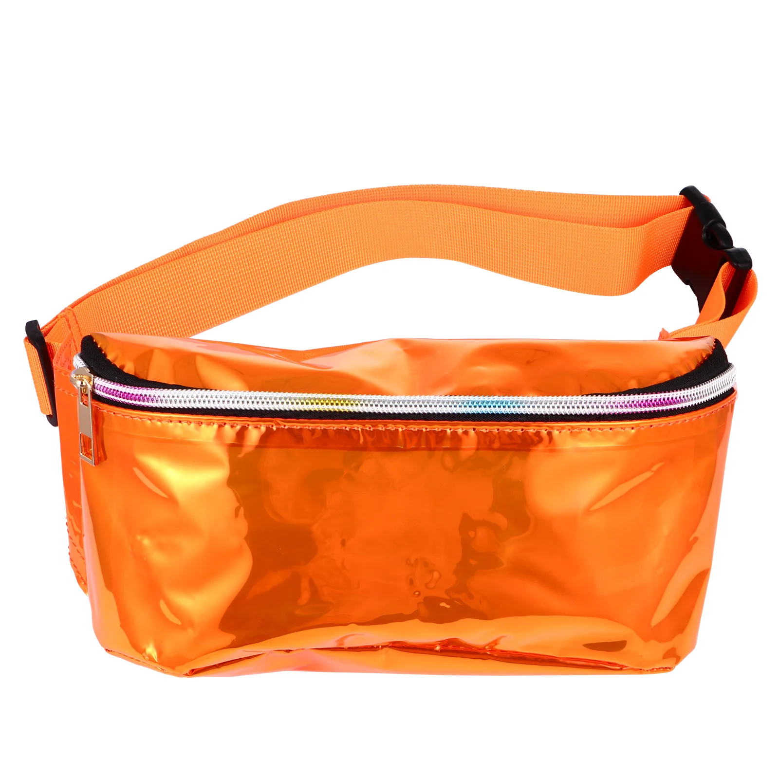 1Pcs Transparent PVC Chest Bag Waist Bag Women Fanny Pack Crossbody Adjustable Clear Waterproof Scratch Resistant