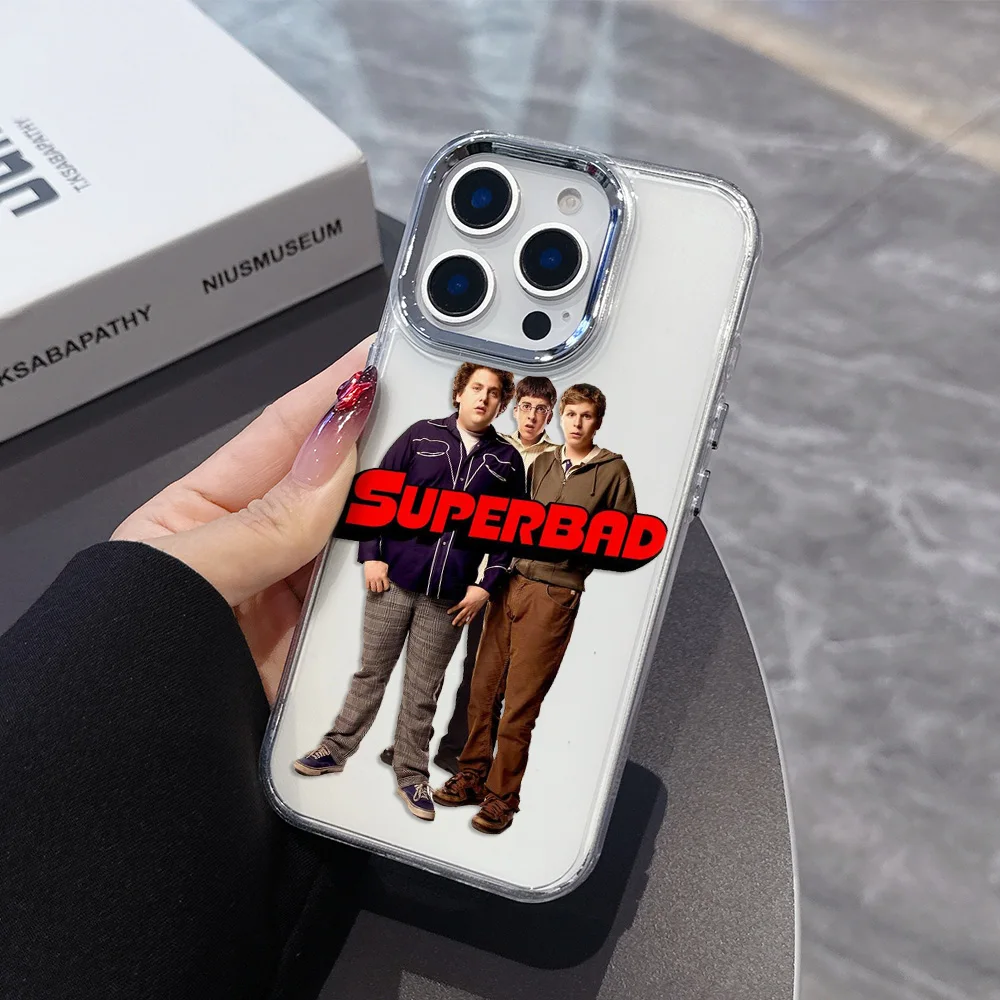 Mclovin Movie Superbad Phone Case For iPhone 17 16e 16 15 14 13 12 11mini Pro Max X XR XSMAX 8 7 Air Plus Transparent Soft Cover