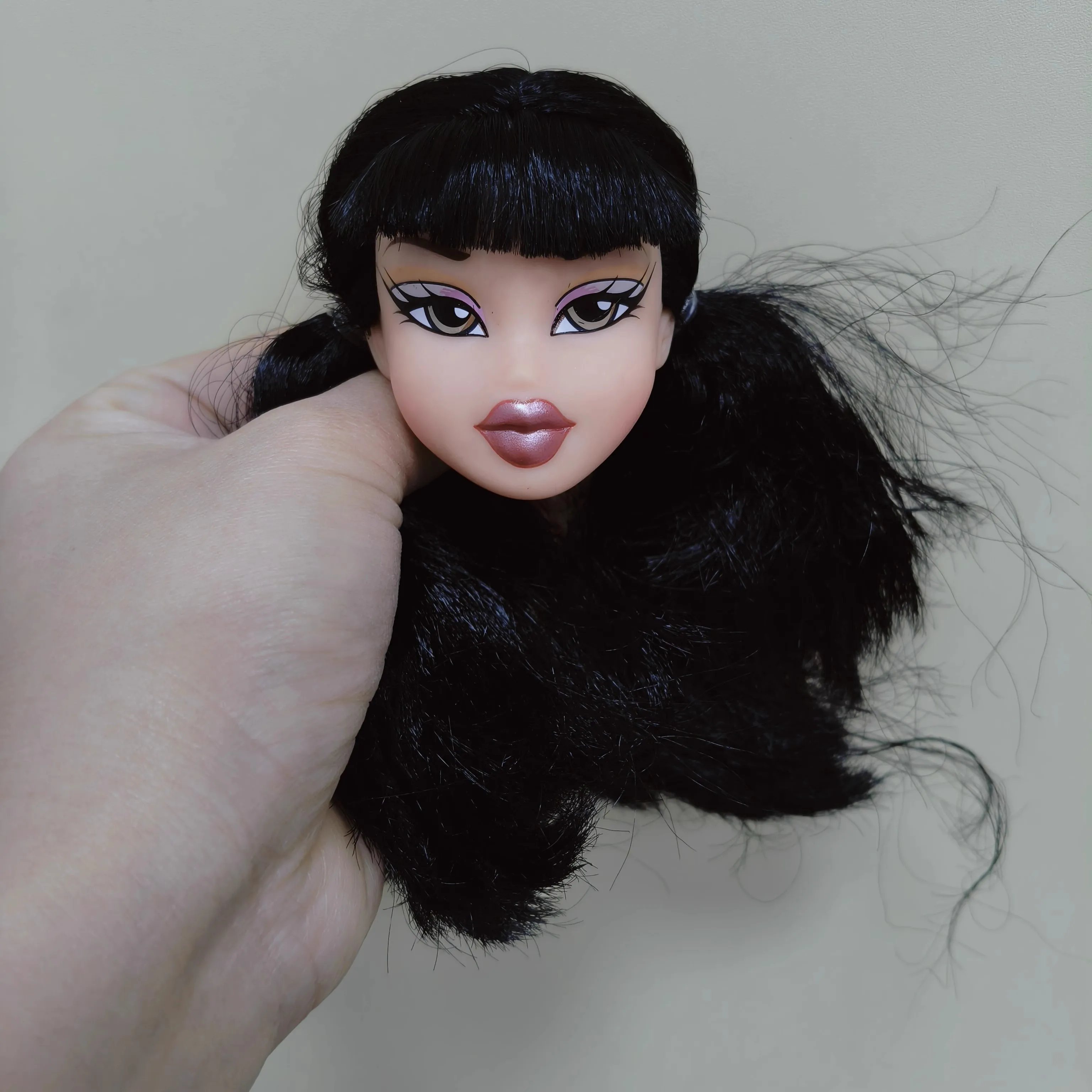 1pcs original doll big sister brazt head accessories shoes kuailesenlin