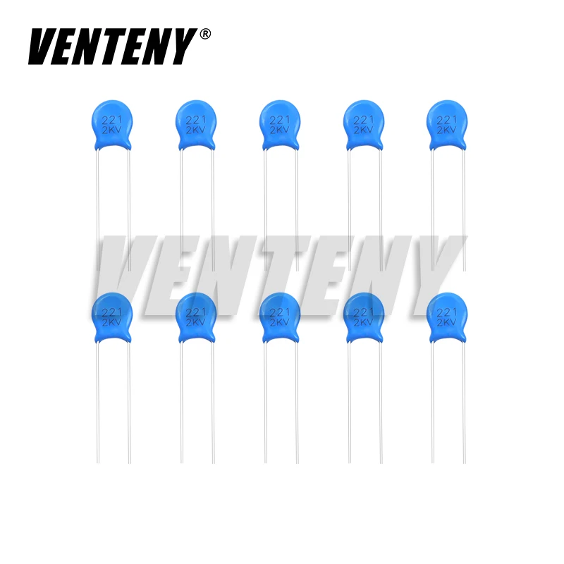 1000 قطعة عالية الجهد مكثف السيراميك 2KV 15PF 22PF 100PF 120PF 150PF 220PF 330PF 470PF 680PF 1NF 1.5NF 2.2NF 3.3NF 4.7NF 10NF