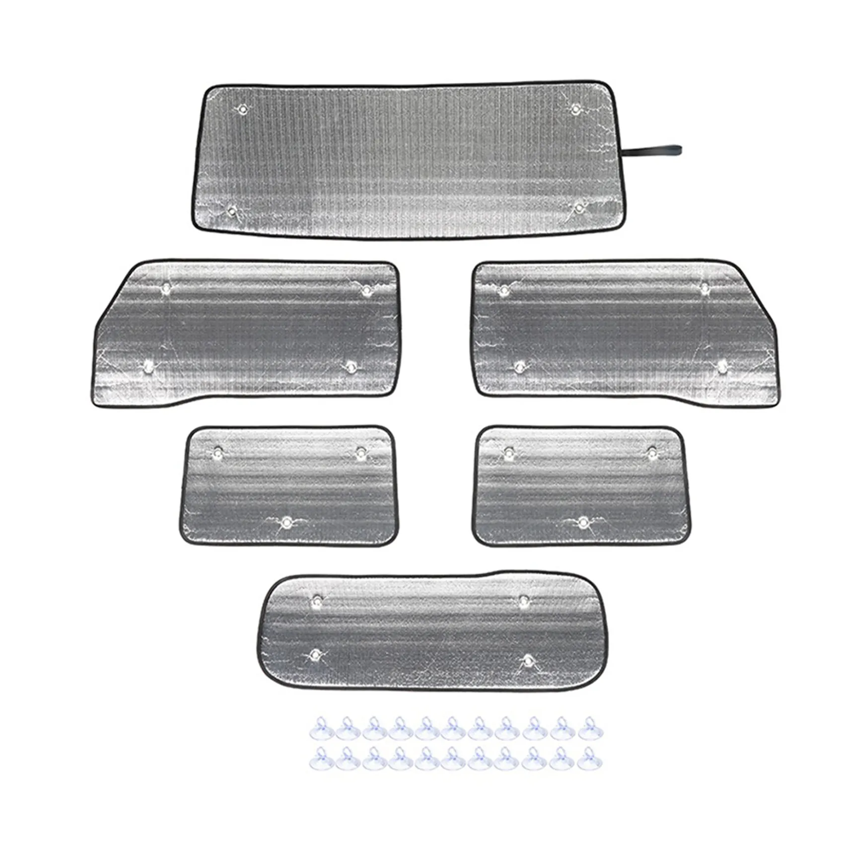 Windshield Sunshade Kit for Suzuki Jimny JB64 JB74 2018-2020 Anti-UV Car Sunshades Curtain Sun Block Sun Visor Cover