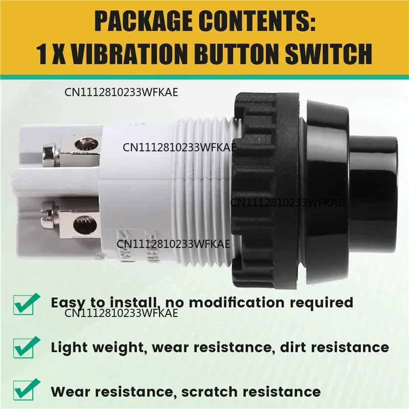 Vibration Button Switch 4700928497 For Dynapac Roller CA250D CC422 CC522 CC622 CC722