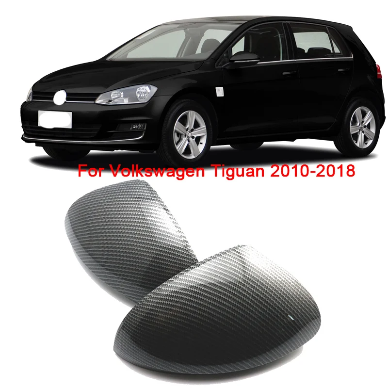 

For Volkswagen VW Tiguan 2010 2011 2012 2013 2014 2015 2016 2017 2018 Car Side Door Rearview Side Mirror Cover Cap
