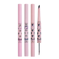 FLORTTE Eyebrow Stamp Pencil Kit for Eyebrows Tinting Cream Long Lasting & Waterproof Brow Liner Cosmetic Products