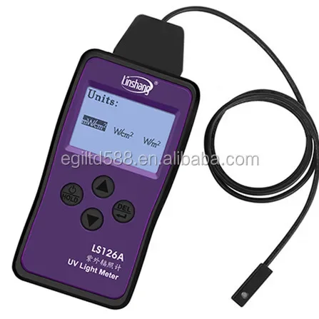 LS126A UV Light Meter UV Irradiance Meter For UV LED Light Source Of Curing Machine With Ultra-Small Probe Sensor