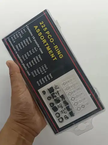 Rubber O Ring Set Gaskets Seal Nitrile Rubber Bands High Pressure O-Rings Repair Kit Sealing Elastic Band O Rubber Rings