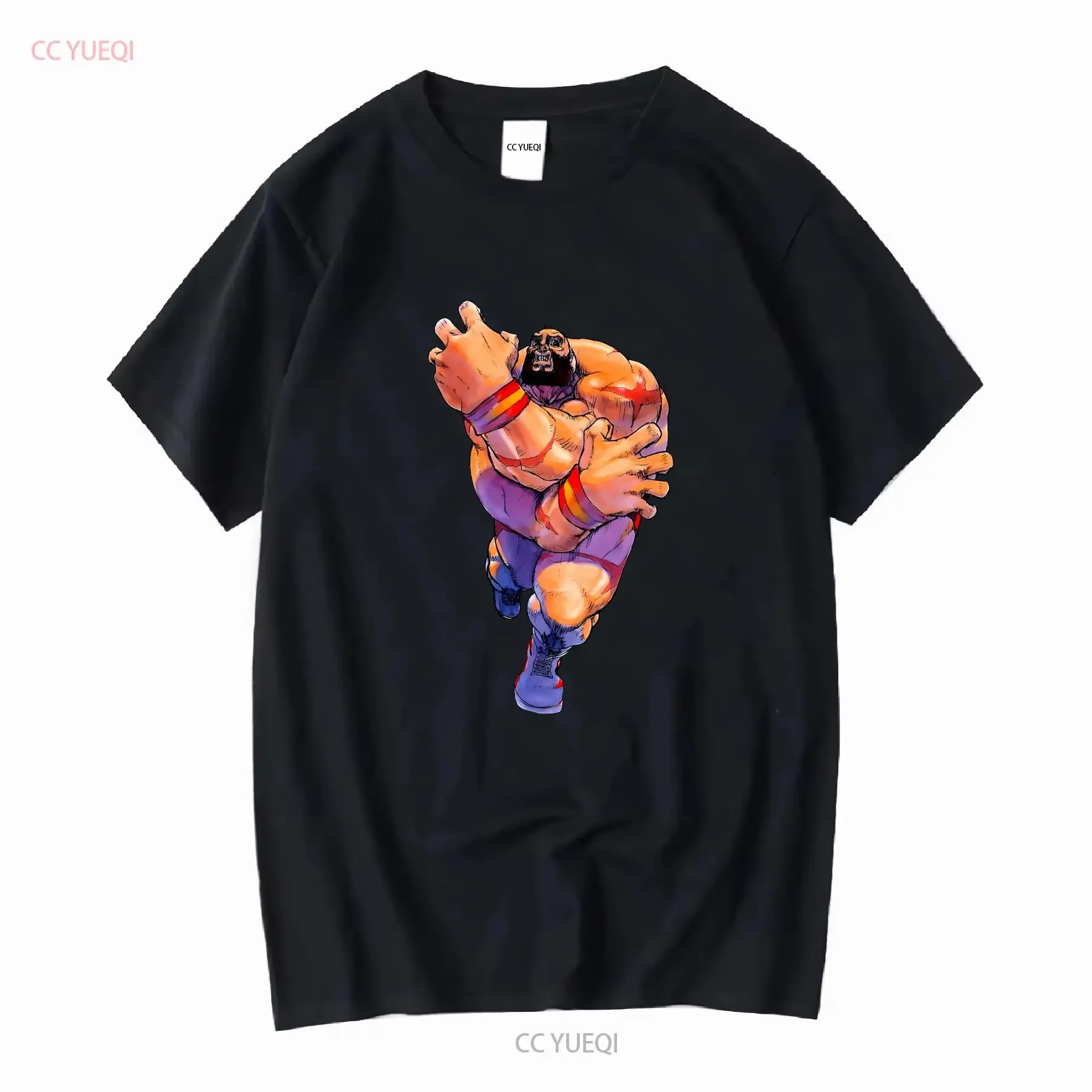 

Zangief Super Street Fighting 2 Turbo Premium T shirt Vectorized Design long or short sleeves vintage Washed