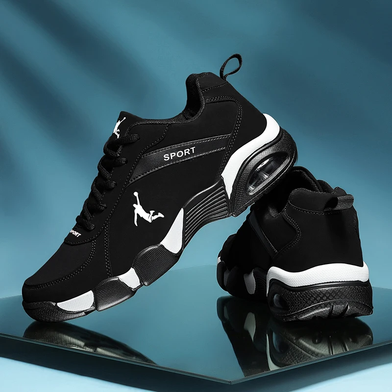 

Fashion Men Professional Running Shoes Lightweight and Breathable Sneakers Lace Up Outdoor Sports Tennis Shoes New Casual Shoes