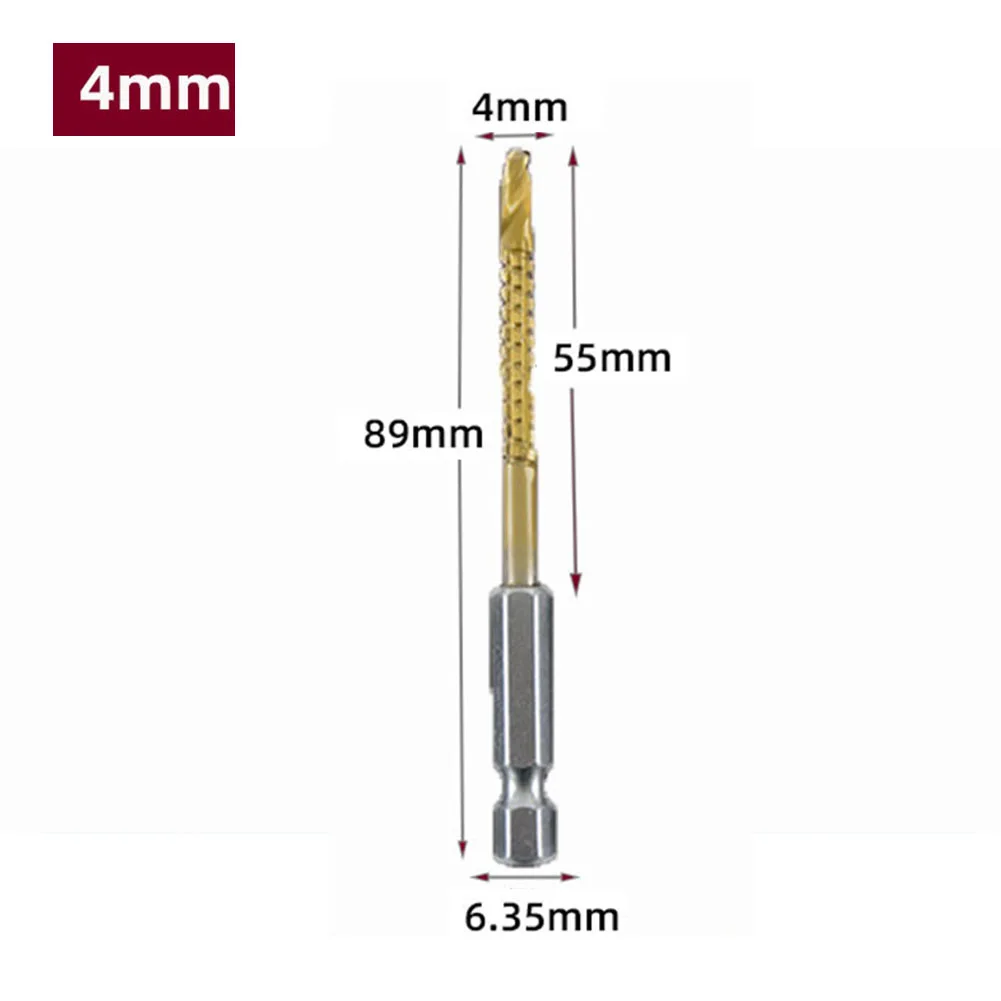 Brocas multifunción para madera, vástago hexagonal, broca de Metal, herramientas de perforación de barrena, Kit de abridor de agujeros, taladros profesionales, 6 uds.