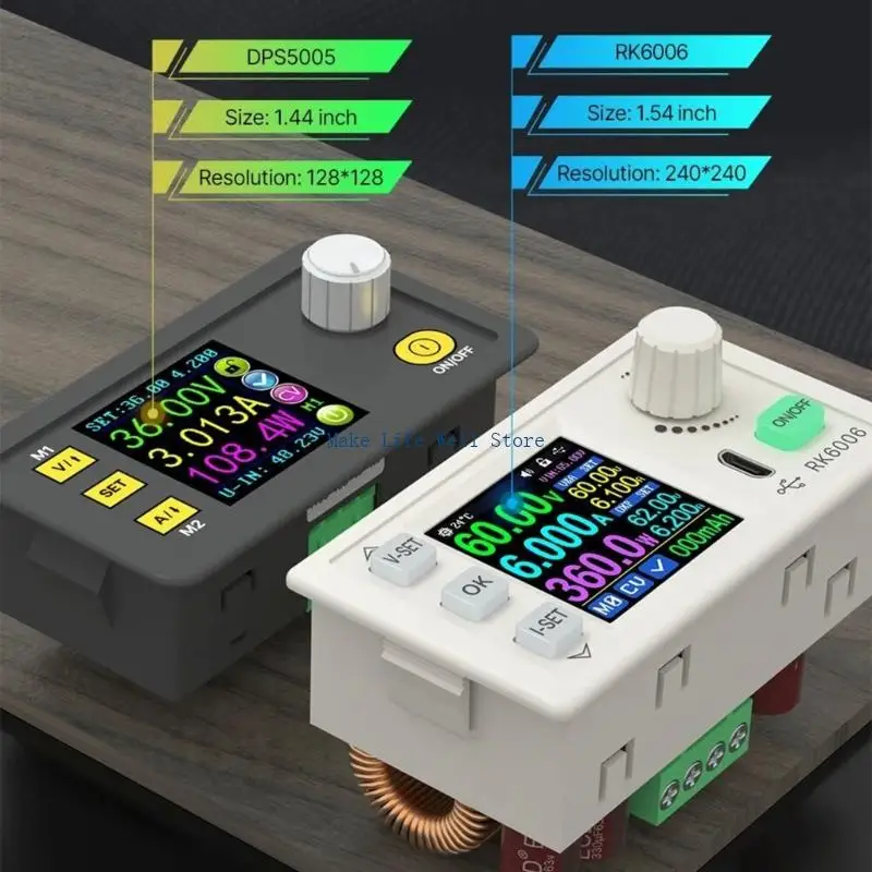 

Adjustable Power Supply 60V 6.0A Digital Display Voltages Regulator Module