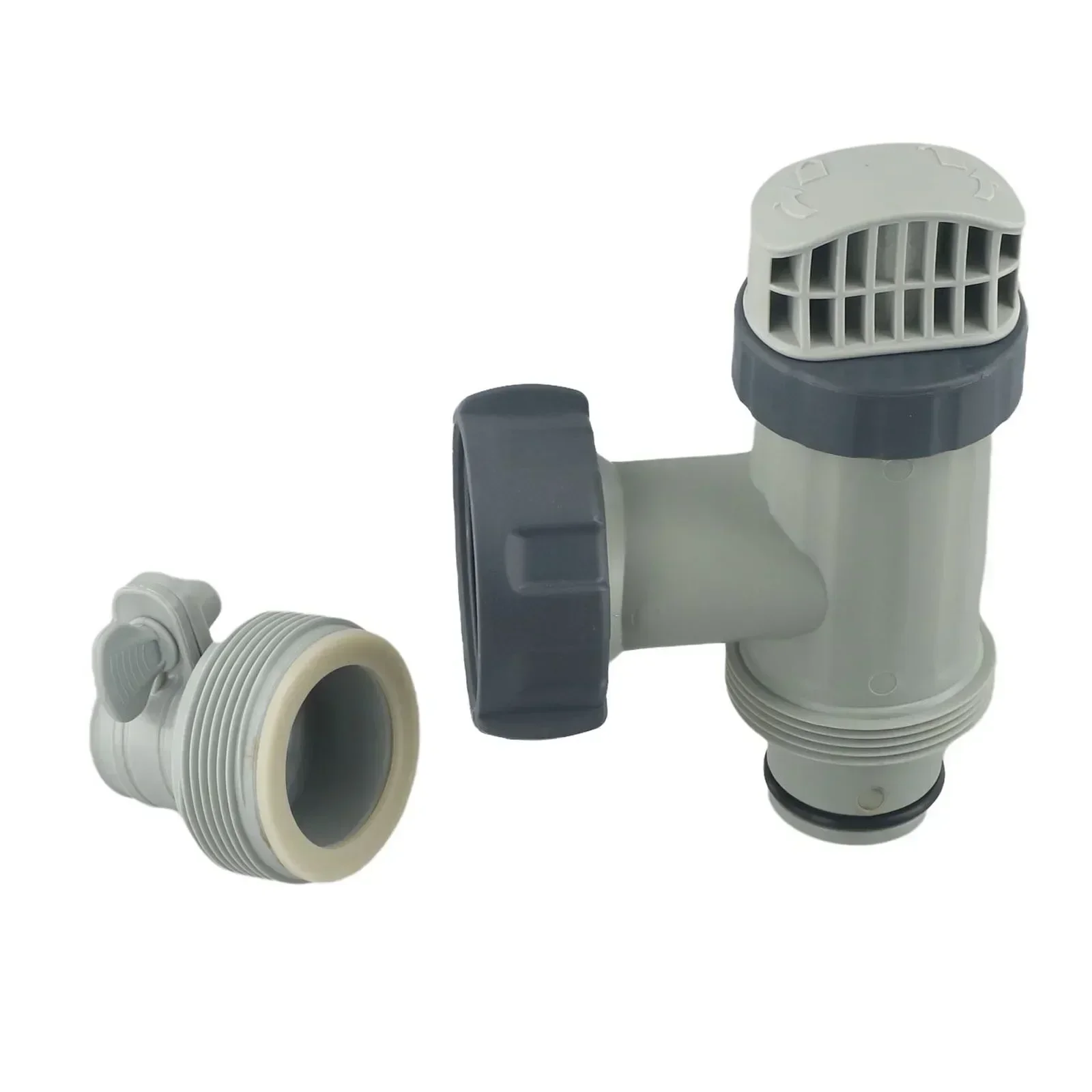 

Pool Plunger Valve And Type B Hose Adapter For Intex Pool Parts Shut Off Valve Parts With Gaskets For Above Ground Pool