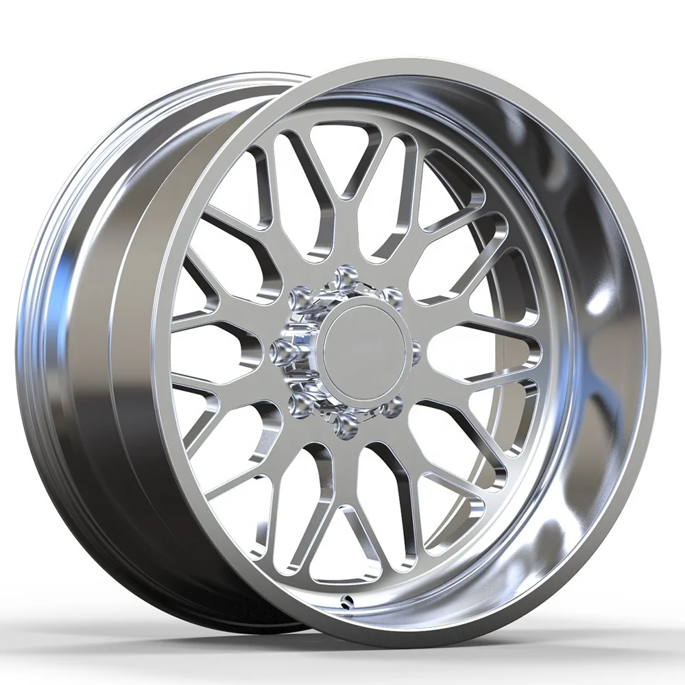 Forged Deep Dish Lip 4x4 Alloy Jantes 8x170 5x139.7 6x139.7 Pickup Truck 24x12 24x14 26x14 26x16 Offroad Wheels H Type