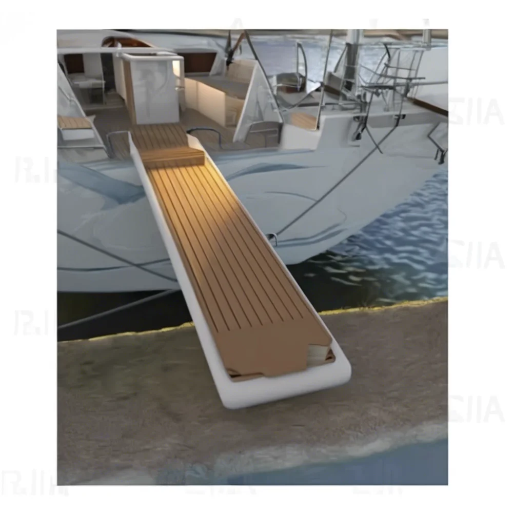 

Portable Inflatable Air Dock Water Platform Swim Dock Mat Inflatable Floating Gangway Platform For Yacht Boat Pool Beach Ocean