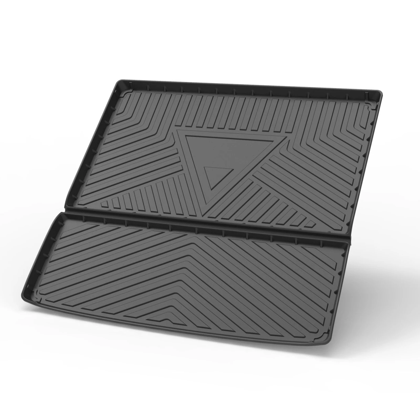 

Для Nissan Patrol 2011-2019 7-местный коврик в багажник из ТПЭ на заказ, водонепроницаемый резиновый защитный коврик для переднего багажника автомобиля