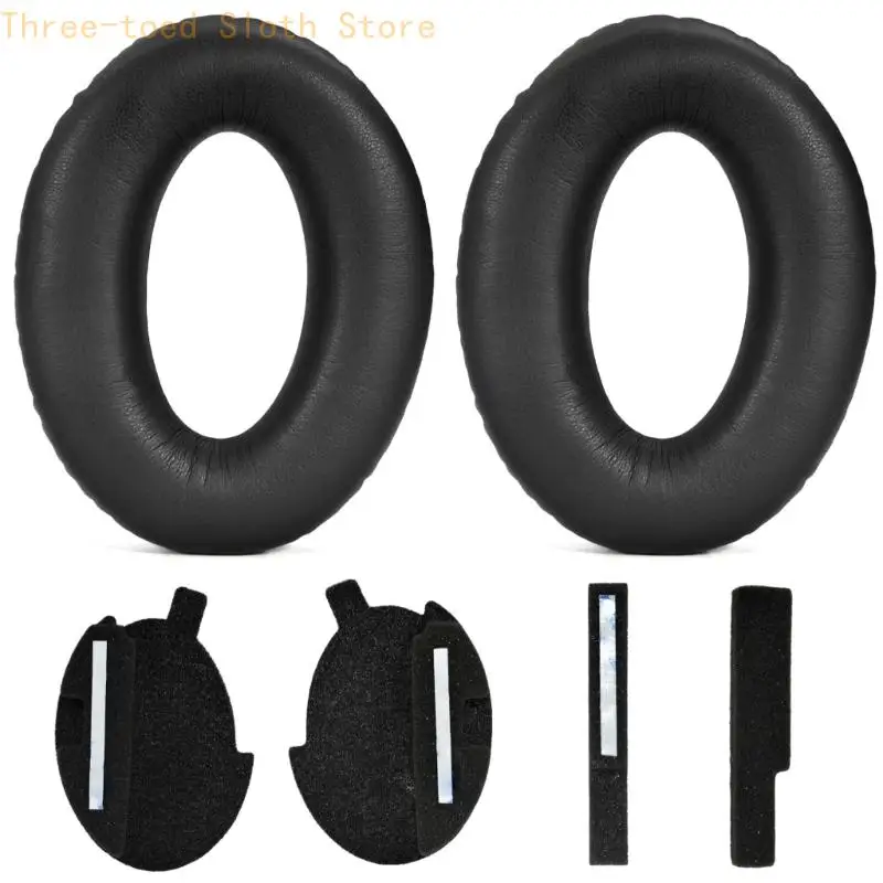 Bantalan telinga penggantian kualitas untuk headset penerbangan xa20 menggunakan earpads e74a