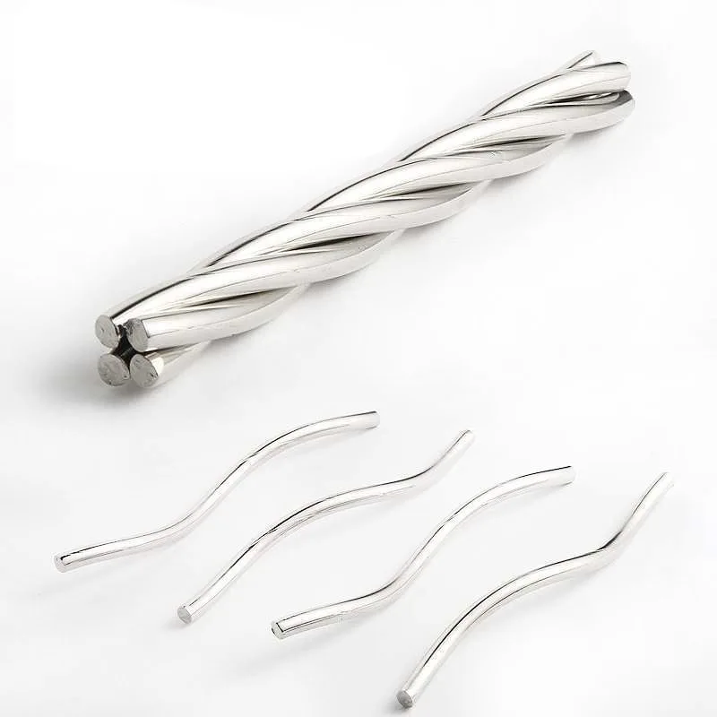 Four Spiral Iron Steel Twist Puzzle Metal Brain Teaser Casse Tete IQ Test Disentanglement Educational Toys For Kids Adults﻿﻿﻿﻿﻿